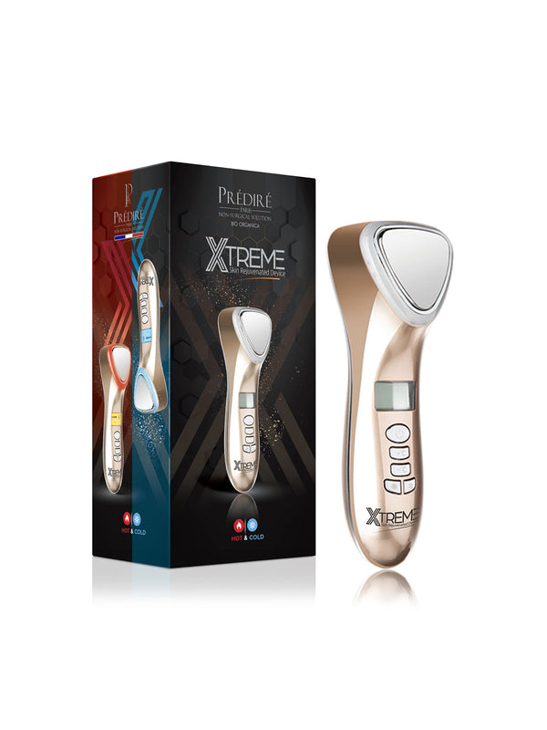 XTREME Skin Rejuvenation Device | Hot & Cold LED Light Therapy Anti-Aging Massager with Sonic Vibration