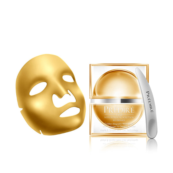 Stem Cell Golden Mud Mask with Collgen Gold Masks
