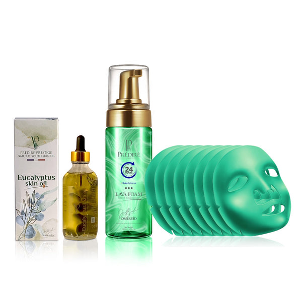 Oil Control & Moisturizing Facial with Eucalyptus Skin Oil