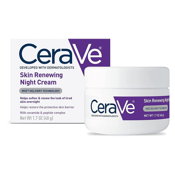 CeraVe Skin Renewing Night Cream | 48g